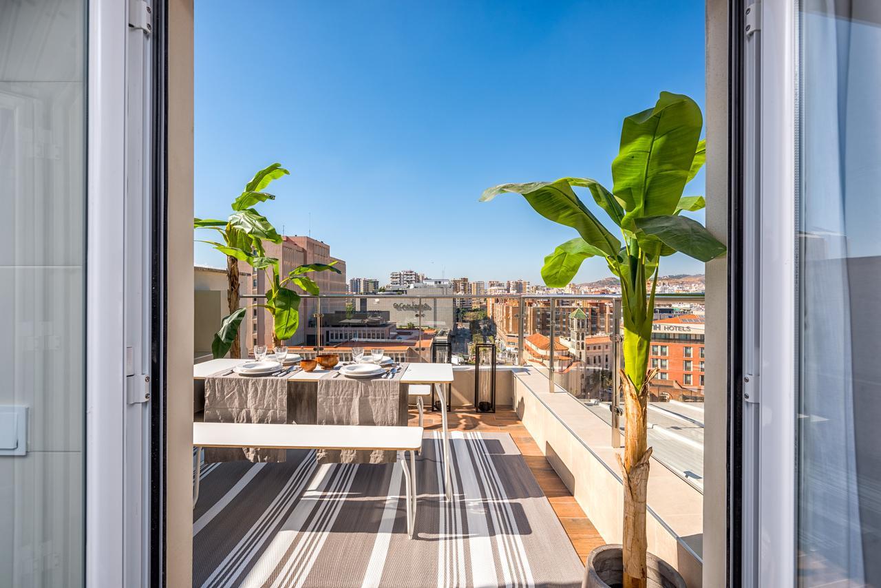 Ferienwohnung Iloftmalaga Atico Atarazanas Exterior foto