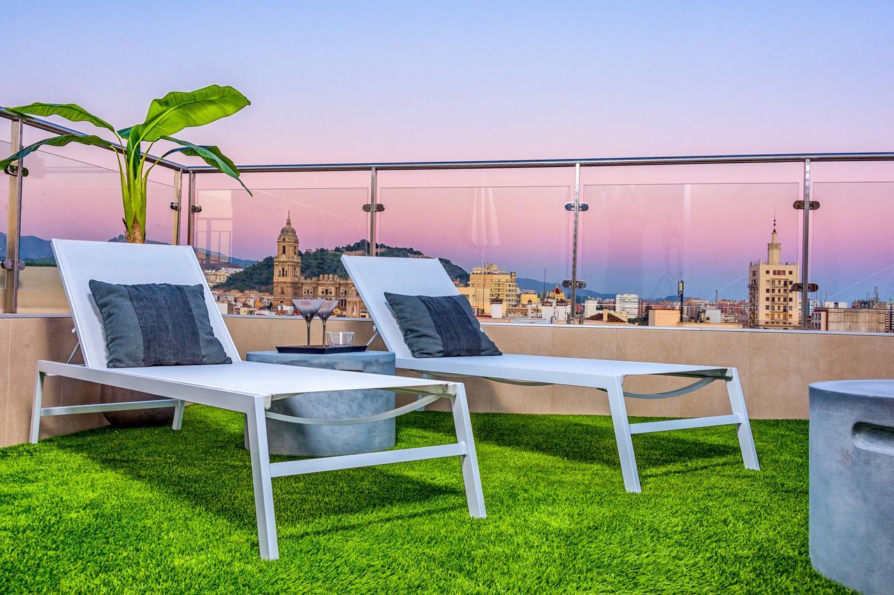 Ferienwohnung Iloftmalaga Atico Atarazanas Exterior foto